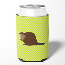 Load image into Gallery viewer, Eurasian Beaver Green Can or Bottle Hugger BB7699CC