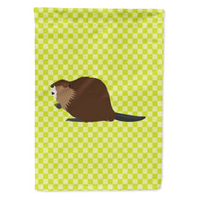 Load image into Gallery viewer, Eurasian Beaver Green Flag Canvas House Size BB7699CHF