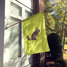 Load image into Gallery viewer, Chinchilla Green Flag Canvas House Size BB7701CHF