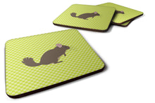 Load image into Gallery viewer, Chinchilla Green Foam Coaster  BB7701FC