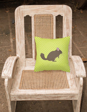 Load image into Gallery viewer, Chinchilla Green Fabric Decorative Pillow BB7701PW1818