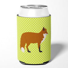 Load image into Gallery viewer, Red Fox Green Can or Bottle Hugger BB7702CC