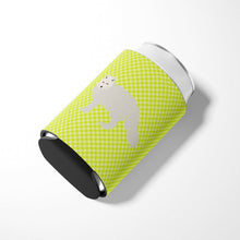 Load image into Gallery viewer, White Arctic Fox Green Can or Bottle Hugger BB7703CC
