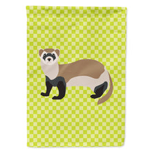 Load image into Gallery viewer, Ferret Green Flag Canvas House Size BB7704CHF