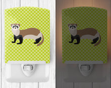 Load image into Gallery viewer, Ferret Green Ceramic Night Light BB7704CNL