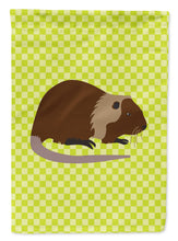 Load image into Gallery viewer, Coypu Nutria River Rat Green Garden Flag - Outdoor Decorative Yard Flag