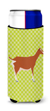 Load image into Gallery viewer, Toggenburger Goat Green   Hugger for slim cans