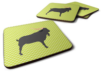 Load image into Gallery viewer, Verata Goat Green Foam Coaster  BB7708FC
