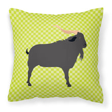 Load image into Gallery viewer, Verata Goat Green Fabric Decorative Pillow BB7708PW1818