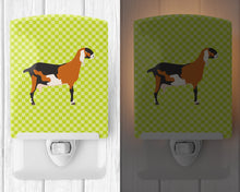 Load image into Gallery viewer, Anglo-nubian Nubian Goat Green Ceramic Night Light BB7709CNL