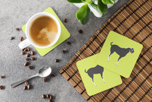 Load image into Gallery viewer, Black Bengal Goat Green Foam Coaster  BB7710FC