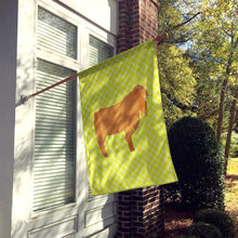 Load image into Gallery viewer, American Lamancha Goat Green Flag Canvas House Size BB7711CHF