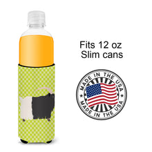 Load image into Gallery viewer, Welsh Black-Necked Goat Green   Hugger for slim cans