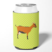 Load image into Gallery viewer, Oberhasli Goat Green Can or Bottle Hugger BB7714CC