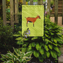 Load image into Gallery viewer, Oberhasli Goat Green Garden Flag - Outdoor Decorative Yard Flag