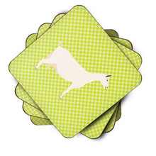 Load image into Gallery viewer, Saanen Goat Green Foam Coaster  BB7715FC