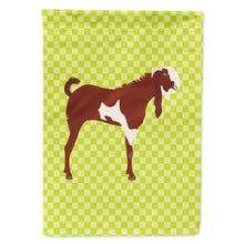Load image into Gallery viewer, Jamnapari Goat Green Flag Canvas House Size BB7716CHF