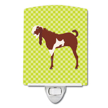 Load image into Gallery viewer, Jamnapari Goat Green Ceramic Night Light BB7716CNL