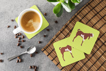 Load image into Gallery viewer, Jamnapari Goat Green Foam Coaster  BB7716FC