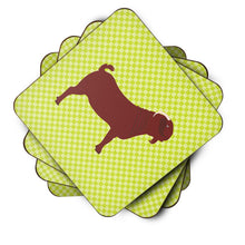 Load image into Gallery viewer, Kalahari Red Goat Green Foam Coaster  BB7717FC