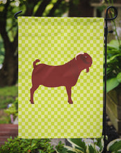 Load image into Gallery viewer, Kalahari Red Goat Green Garden Flag - Outdoor Decorative Yard Flag
