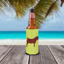 Load image into Gallery viewer, Kalahari Red Goat Green   Hugger for slim cans