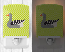 Load image into Gallery viewer, Pilgrim Goose Green Ceramic Night Light BB7719CNL