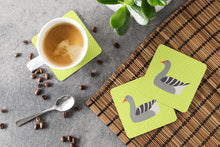 Load image into Gallery viewer, Pilgrim Goose Green Foam Coaster  BB7719FC