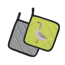 Load image into Gallery viewer, Steinbacher Goose Green Pot Holders - Set of 2 - Heat-Resistant Kitchen Essentials BB7720PTHD