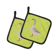 Load image into Gallery viewer, Steinbacher Goose Green Pot Holders - Set of 2 - Heat-Resistant Kitchen Essentials BB7720PTHD