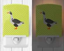 Load image into Gallery viewer, West of England Goose Green Ceramic Night Light BB7721CNL