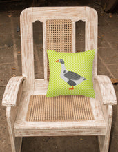 Load image into Gallery viewer, West of England Goose Green Fabric Decorative Pillow BB7721PW1818