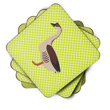 Load image into Gallery viewer, Chinese Goose Green Foam Coaster  BB7722FC