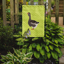 Load image into Gallery viewer, Toulouse Goose Green Garden Flag - Outdoor Decorative Yard Flag