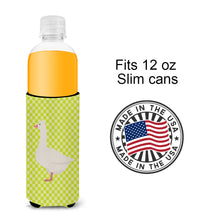 Load image into Gallery viewer, Roman Goose Green   Hugger for slim cans