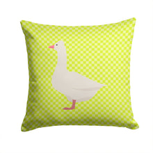 Load image into Gallery viewer, Roman Goose Green Throw Pillow - 14x14 Decorative Pillow – Art for Your Home &amp; Patio BB7724PW1414