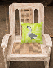 Load image into Gallery viewer, African Goose Green Fabric Decorative Pillow BB7725PW1818