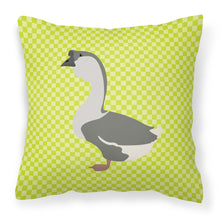 Load image into Gallery viewer, African Goose Green Fabric Decorative Pillow BB7725PW1818