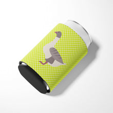 Load image into Gallery viewer, Buff Grey Back Goose Green Can or Bottle Hugger BB7727CC
