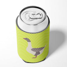 Load image into Gallery viewer, Buff Grey Back Goose Green Can or Bottle Hugger BB7727CC