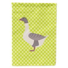 Load image into Gallery viewer, Buff Grey Back Goose Green Flag Canvas House Size BB7727CHF