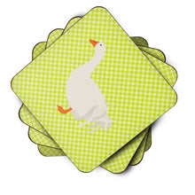Load image into Gallery viewer, Sebastopol Goose Green Foam Coaster  BB7728FC