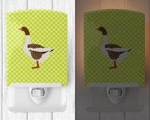 Load image into Gallery viewer, Pomeranian Rogener Goose Green Ceramic Night Light BB7729CNL