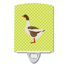 Load image into Gallery viewer, Pomeranian Rogener Goose Green Ceramic Night Light BB7729CNL