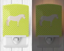 Load image into Gallery viewer, Paso Fino Horse Green Ceramic Night Light BB7731CNL