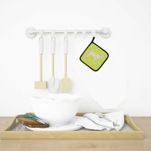 Load image into Gallery viewer, Paso Fino Horse Green Pot Holders - Set of 2 - Heat-Resistant Kitchen Essentials BB7731PTHD