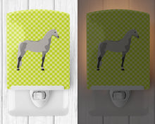 Load image into Gallery viewer, Orlov Trotter Horse Green Ceramic Night Light BB7734CNL