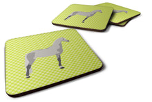 Load image into Gallery viewer, Orlov Trotter Horse Green Foam Coaster  BB7734FC