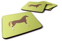 Load image into Gallery viewer, Hanoverian Horse Green Foam Coaster  BB7735FC