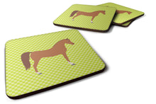Load image into Gallery viewer, Arabian Horse Green Foam Coaster  BB7737FC